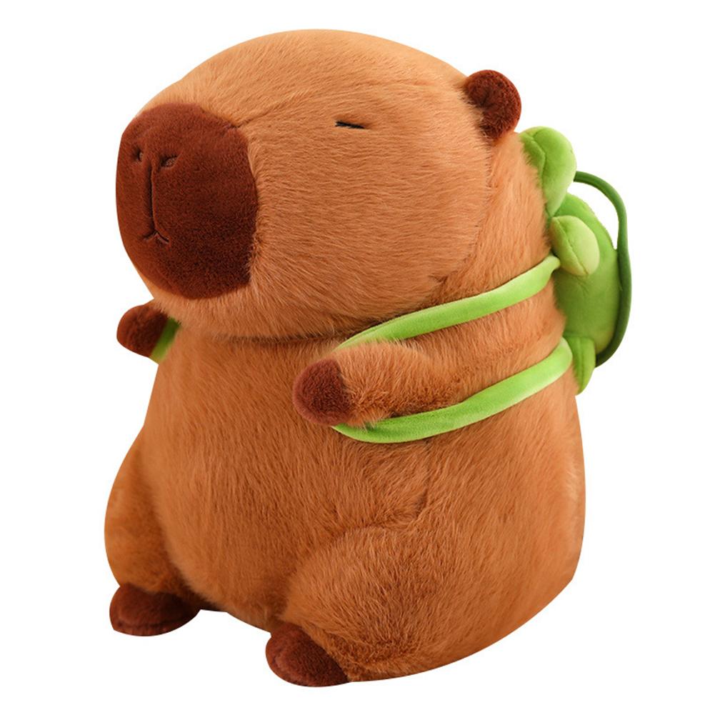 23cm/33cm Birthday Gifts Realistic Soft Capybara Toys  Capybara Dolls Cute Capybara Plushie Pillow Home Decor for Kids Above 6