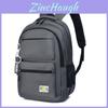 Mens Casual Laptop Backpack With Bear Letter Pattern For Travel And School Use