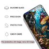 Kolorowa Szklana Obudowa na Telefon z Wzorem Leśnych Grzybów Hartowane Szkło dla Xiaomi 14 Pro+ 15 Ultra 14T 13 12 11T Lite 10 Pokrowce