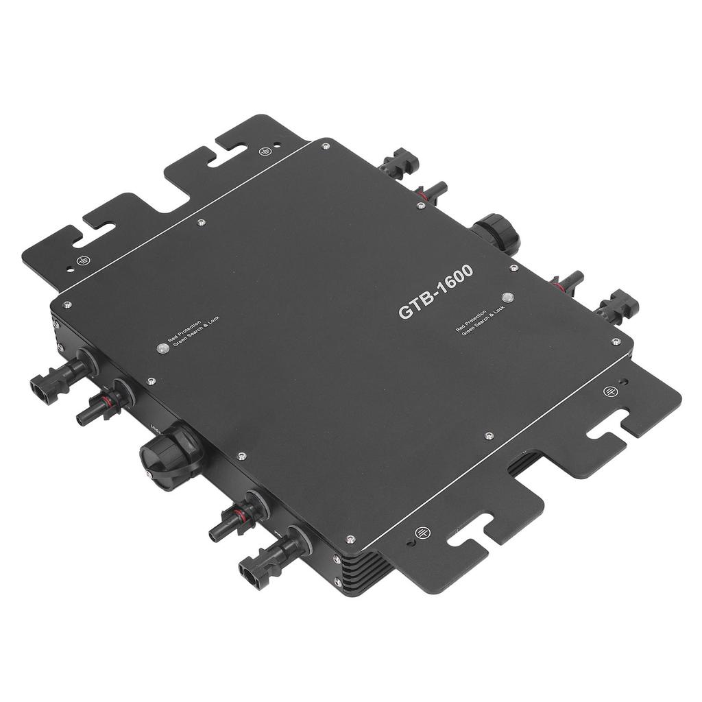 Solar Micro Inverter 1600W Grid Tie MPPT with WiFi APP Control Waterproof Automatic Identification E