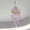 Customizable Sun Catcher Wind Chimes Art Deco Devil's Eye Crystal Decor Memorial Christmas Glass Memorial Windchimes