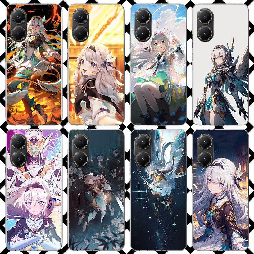 Honkai Star Rail Firefly Phone Case for Xiaomi Poco F7 Ultra X7 X6 X5 Pro X4 Gt M8 M7 Redmi 15 15C 13 13C 12 12C Soft Cover Fund