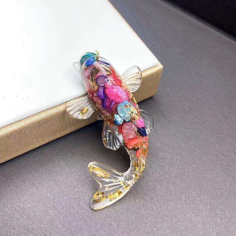 Koi Is Lucky, Simulated Carp Ornaments, Colorful and Realistic Fish Tank Aquarium Pool Decorative Figurines Miniatures