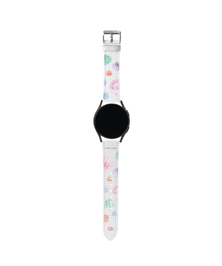 Peseutibeo Bb Small Jelly Galaxy Watch Leather Strap