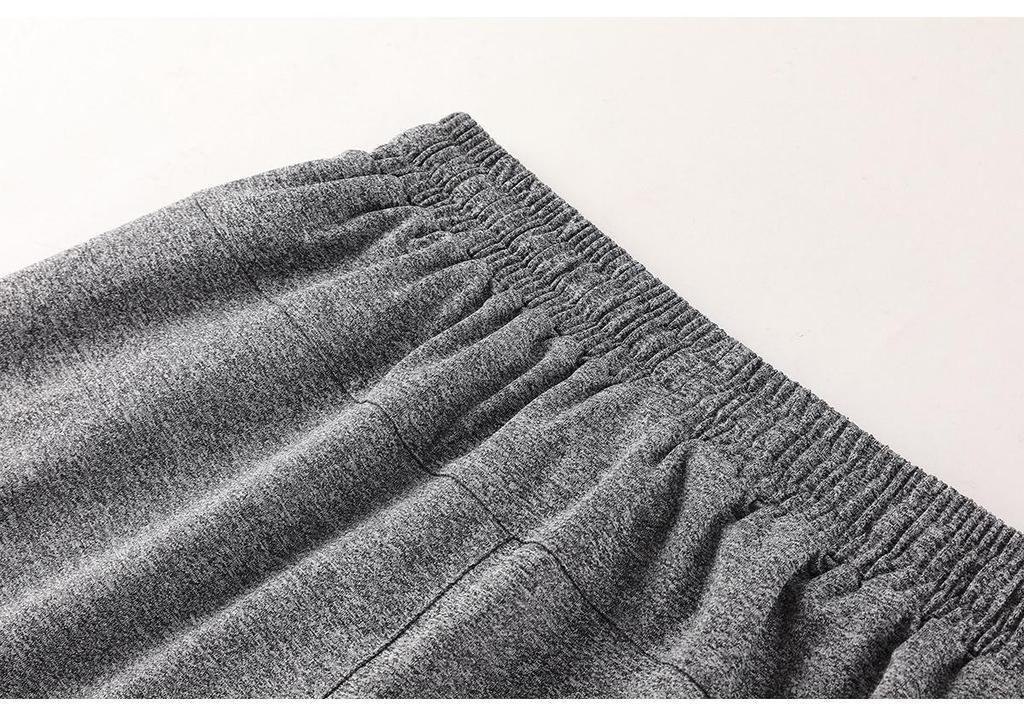 Men's Quick-Dry Ice-Feeling Running Pants, Tapered Fit for Outdoor Fitness, Solid Color, Summer 2024 Collection.