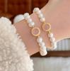 S925 Silver Pink Chalcedony and Pearl Jewelry Set: Bracelet, Necklace, Ring, Earrings - Perfect Gift for Girlfriends & Besties