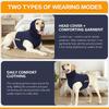 Dog Anxiety Vest,Skin-Friendly Thunder Jacket for Dogs,Dog Calming Shirt for Thunder,Vet Visits and Separation