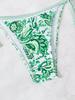 European & American Print Sexy Tie-up Bikini Set (2025)