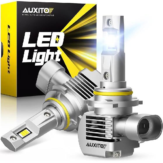 AUXITO D4S/D4R Light Bulbs Kit - 20000LM 35W 6500K, 500% Brighter, Fog Light Replacement, 2-Pack