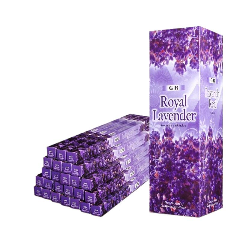 80-200 Stäbchen Indien Lavendel Räucherstäbchen Jasmin Salbei Rose Raumduft Schlafzimmer Toilette Lufterfrischer Tibetische Linie Aromatherapie