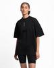 BOXRAW Lineal Oversized T-Shirt - Women'S W Bxrw-U-Linot-W [Black] (Type A)