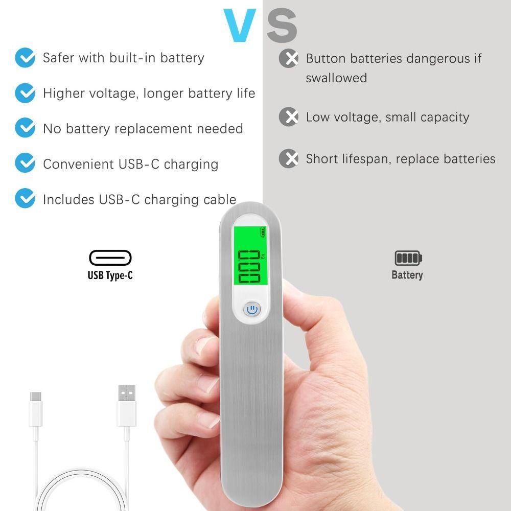 High-Precision Luggage Scale Backlit LCD Display Weighing Scale Digital Scale  Shipping