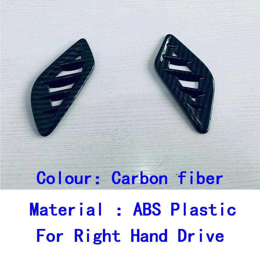 Front Air Condition Outlet Trim Frame Cover Decoration Sticker Auto Interior Accessories For Nissan Qashqai J12 2024