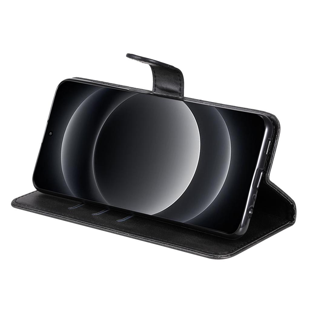 Pro pouzdro Xiaomi 14 Ultra Textura telete Peněženka na zip PU kůže Ochranný kryt na telefon