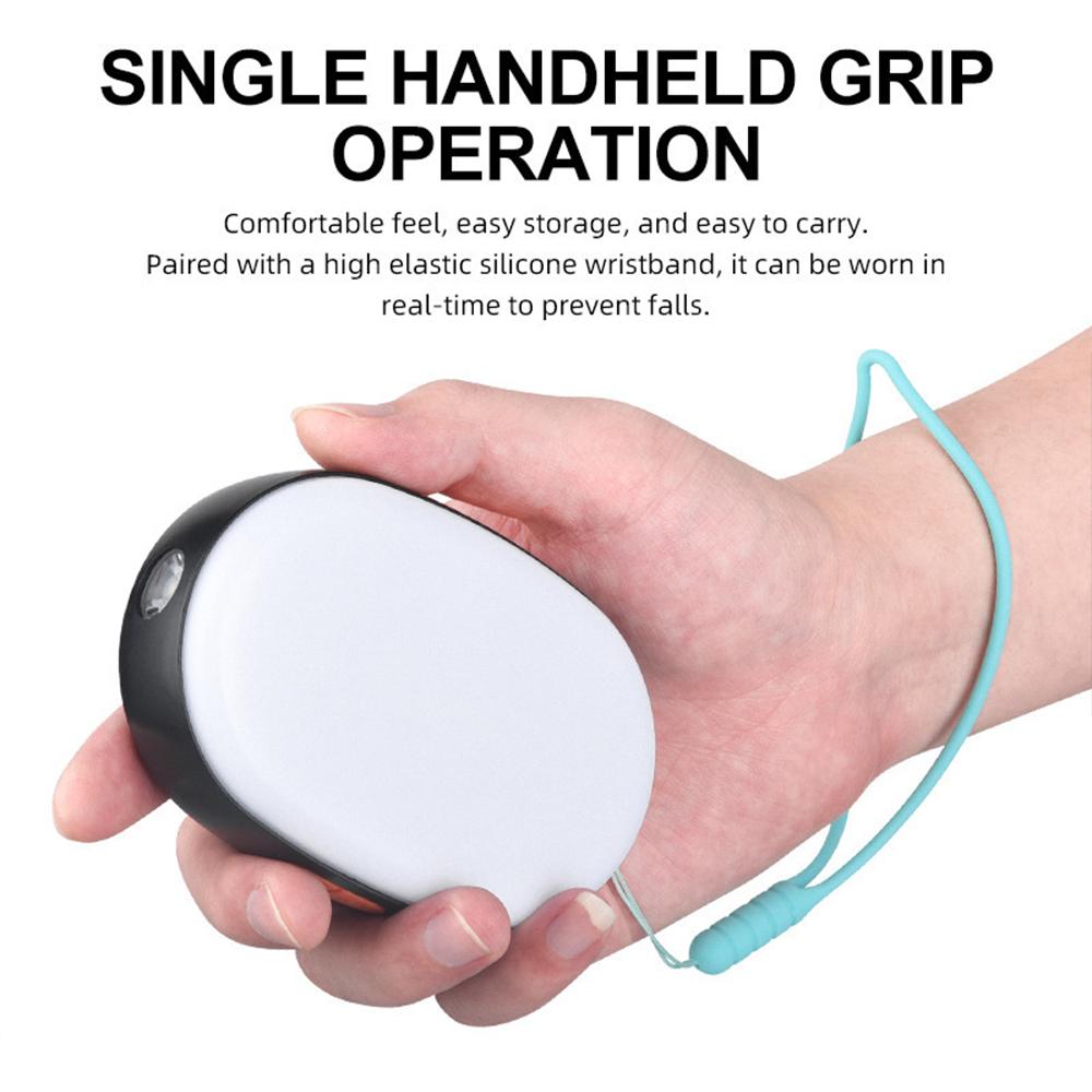Mini USB Rechargeable Camping Strong Light with Hook Portable Torch Tent LED Work Maintenance Lighting Built-in 4000mA Battery