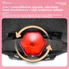 Bicycle Riding Magnetic Suction Goggles Breathable Anti-glare Helmet Tail Light Mountain Bike Road Bike Folding Bicycle Equipment