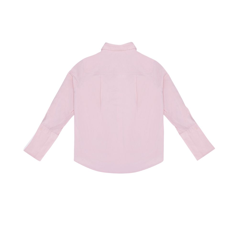 Converse Shirts Women's Pink Lapel Moderate WCJ447-AJK