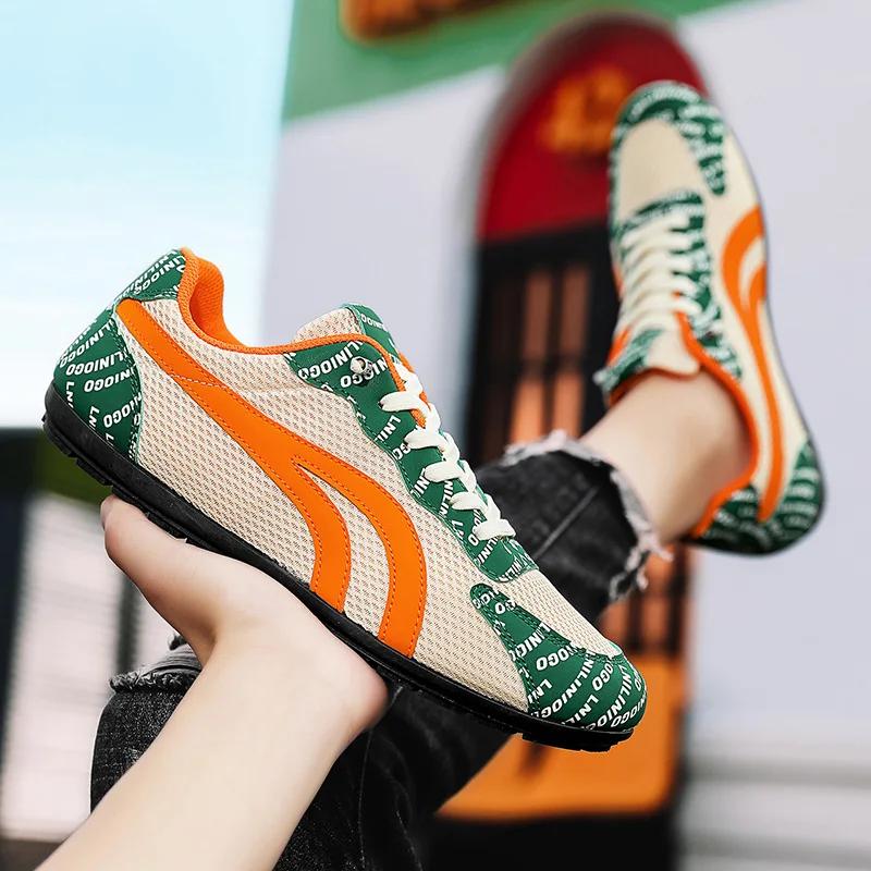 Модная мужская повседневная обувь Сетчатая дышащая Удобная Легкая Обувь без каблука — фото 5