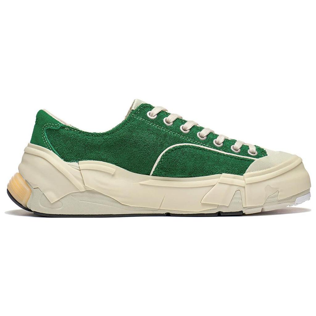 Li Ning Slip Resistant Abrasion Resistant Low top Casual Shoes Women's Cool Pine Green AZGT038-4