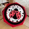 1pc Ladybug Insect Automatic Open/Close Umbrella, 8-Rib Sturdy Frame, Umbrella for Travel, Everyday, Formal Events yy251126033