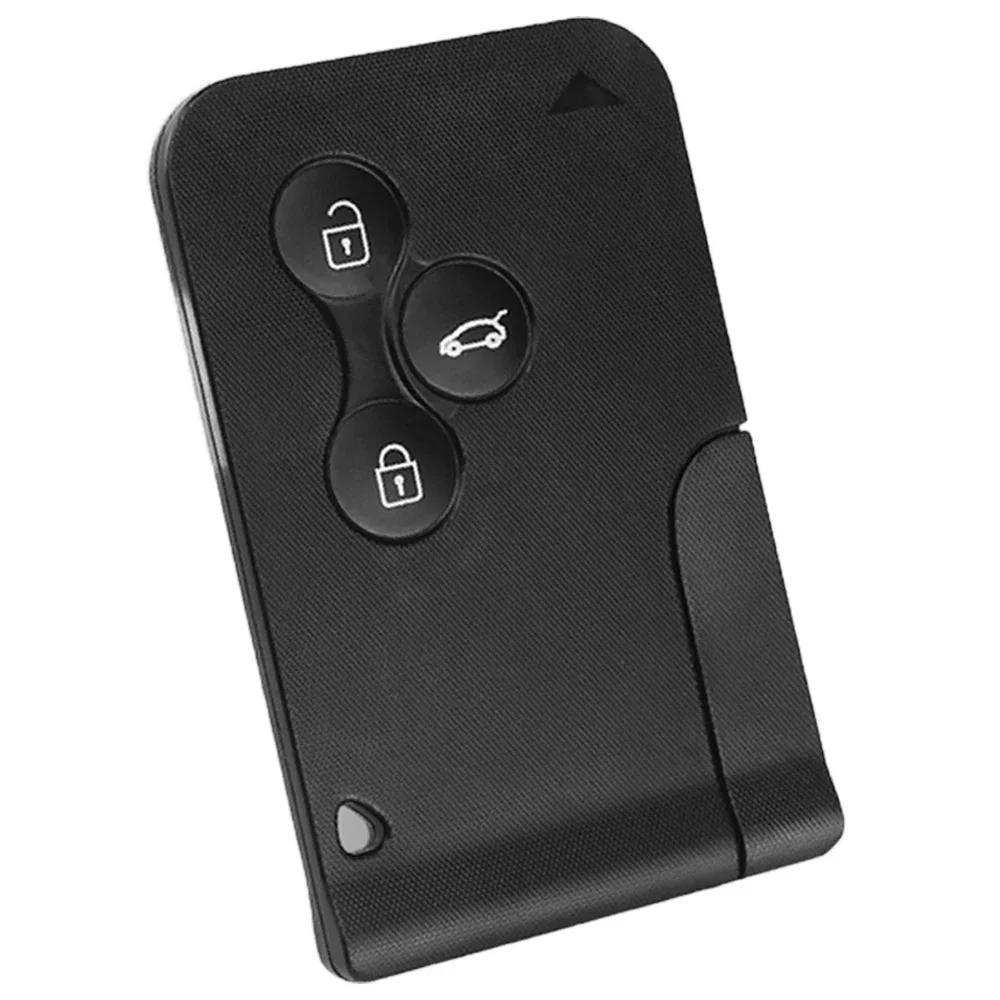 Yocasty Remote Card Car Key Shell Case Cover For Renault Megane Ii Scenic Ii Grand Scenic Ii Koleos 2003 - 2008 3 Button