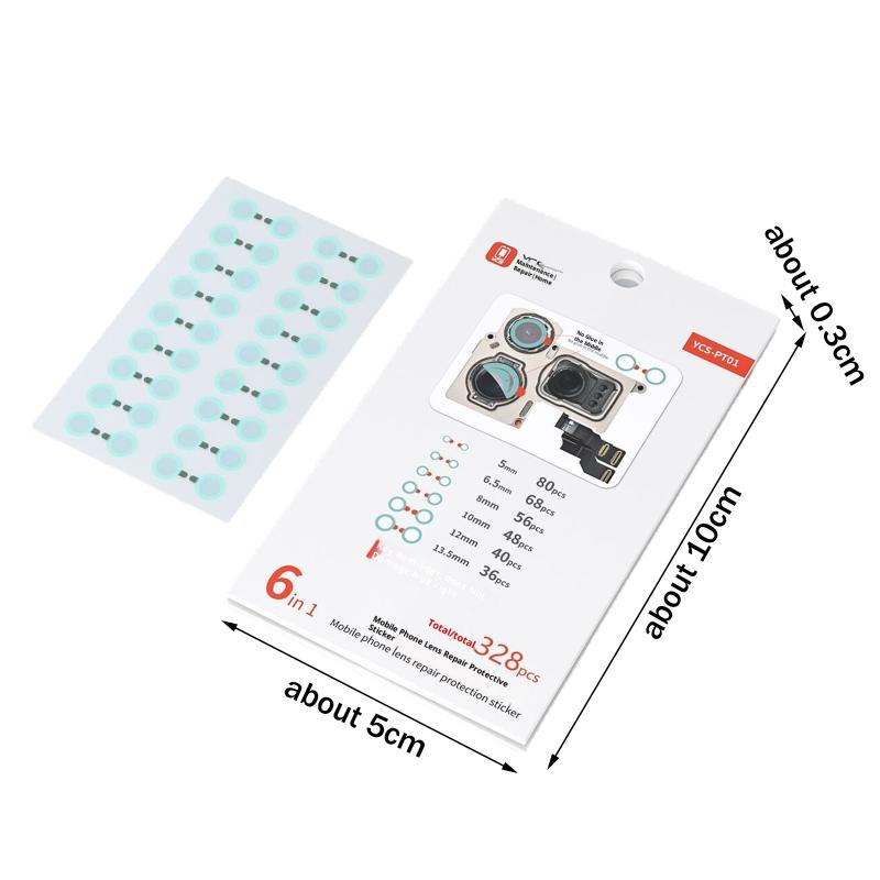 Mobile Phone Repair Front Camera Rear Camera Infrared Dot Matrix Face Camera High Temperature Protection Sticker