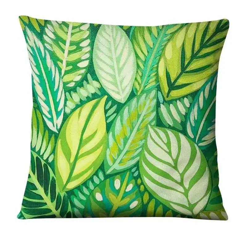 Home Pillow Decoration Watercolor Flowers Painting Print Pillowcase Home Decor Sofa Pillow Decorations Cushions Cover 45X45Cm