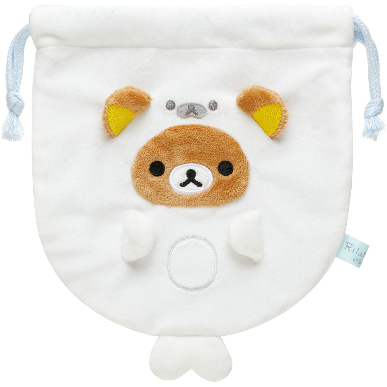 

San-X Rilakkuma Плюшевая игрушка Рилаккума на шнурке (Тюлень) CA54501