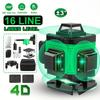 Multifunctional 4D 16 Lines Green Laser Level DIY Grade 360 Support Drop Shipping, EU LOCAL WAREHOUSE