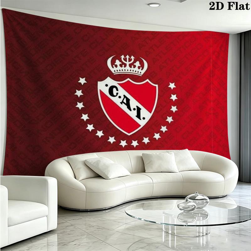 CA Independiente Wall Tapestry Aesthetic Wall Hanging Printed Fabric Blanket Decorative Tapestries for Bedroom Living Room Home Decor
