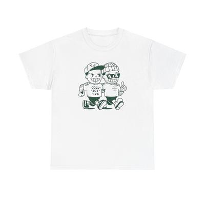 Kollektives Vintage Grafik T-Shirt Bequemes Baumwoll-Tee Brandneu