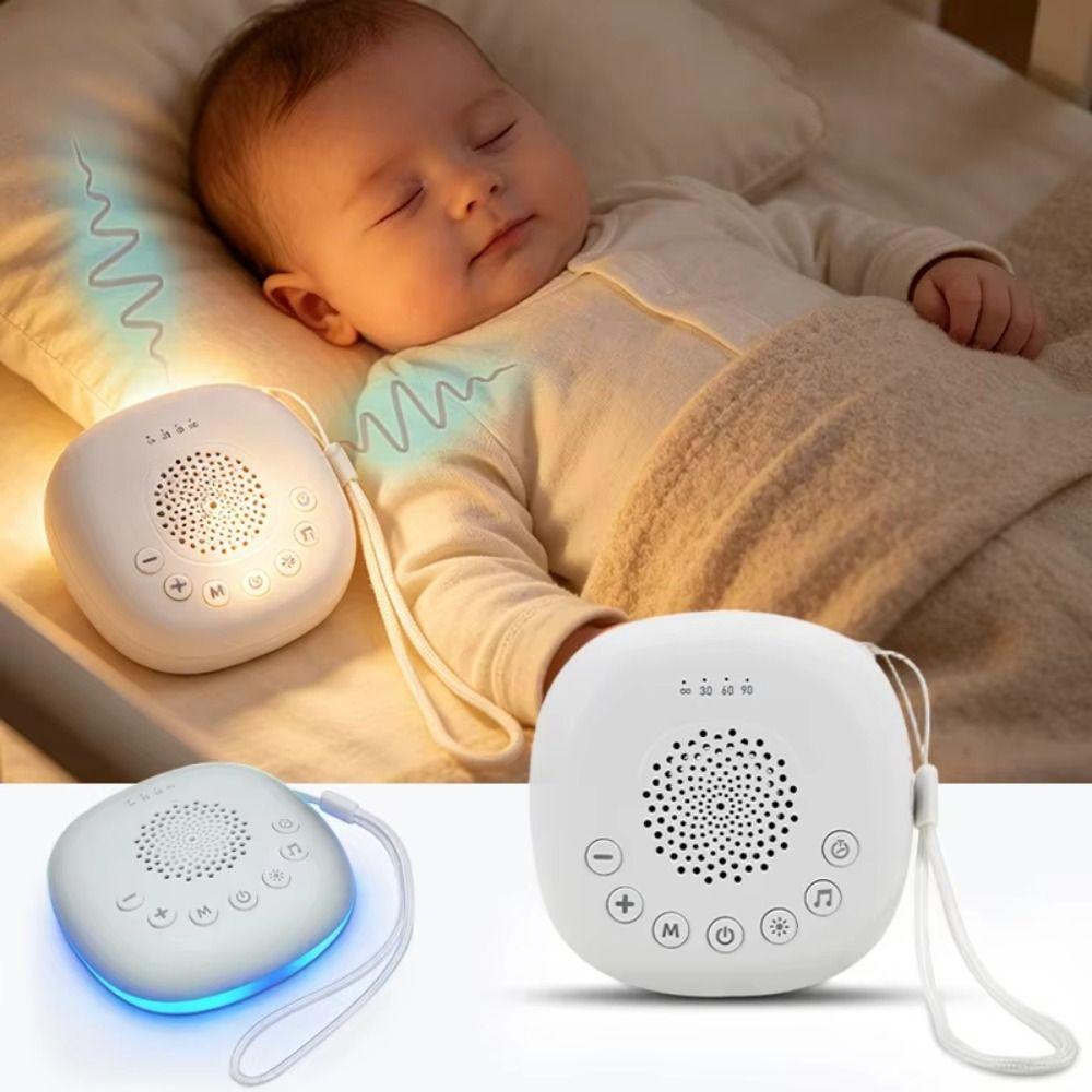 Timed Shutdown Baby Sleep Machine Volume Adjustable Soothing Sounds Machine  Relaxation