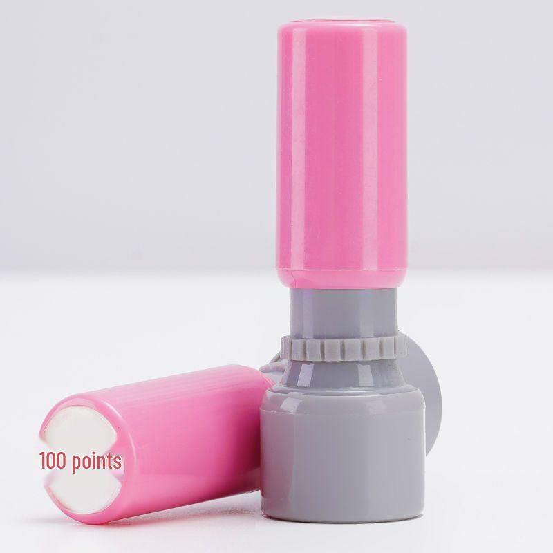 Mała Okrągła Pieczątka Nauczyciela: Pięcioramienna gwiazda dla zachęty i kontroli jakości