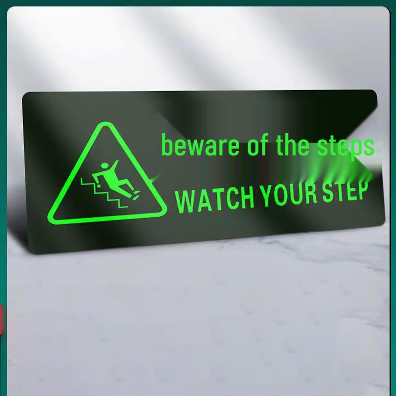 LijiuHong PVC Fire Safety Caution Step Stickers