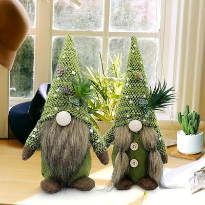 Halloween Gnome Rudolf Elf Dolls Christmas Swedish Gnomes Mother's Day Gnome Handmade Faceless Doll Plush Decor Xmas Kids Gifts