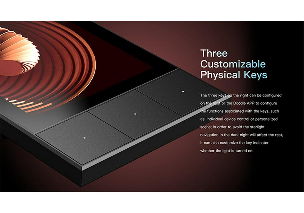 Graffiti 6-inch Full Screen Touch Control for Tuya Smart Home ZigBee System