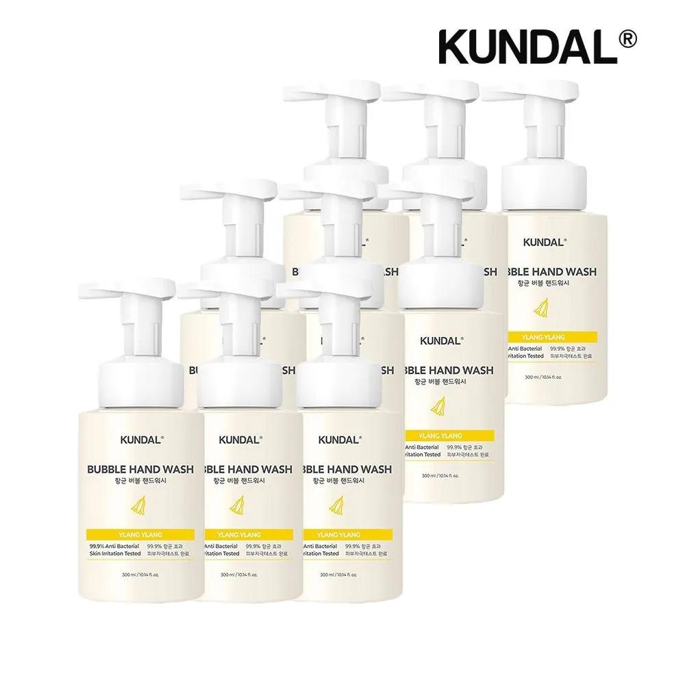 KUNDAL Pure & Safe Bubble Hand Wash Ylang Ylang 300ml x9