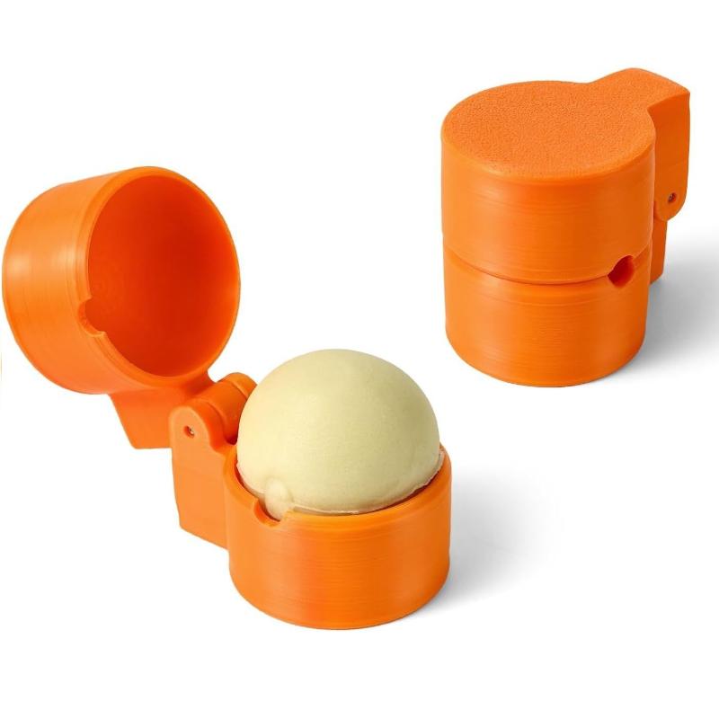 Orange Round Cake Pressing Shaping Mold 3D Printed Plastic Ball Pastry Chocolate Baking Frame Tool For Parties Weddings Desserts