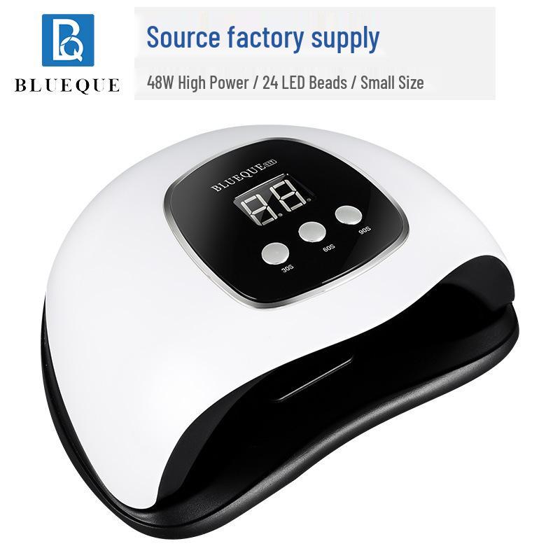Portable 48W LED Nail Curing Lamp - USB Powered for Fast Drying at Home