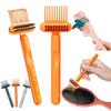 Remove Comb Hair Brush Cleaner Embedded Tools Hairbrush Durable Cleaner Rake  For Home Salon
