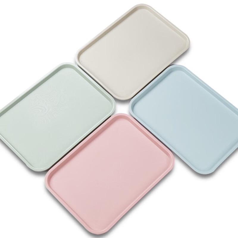 Abay Thickened Plastic Rectangular Storage Tray