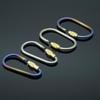 Titanium Legering Karabinier Vergrendelingshaak voor Kamperen en Backpacken