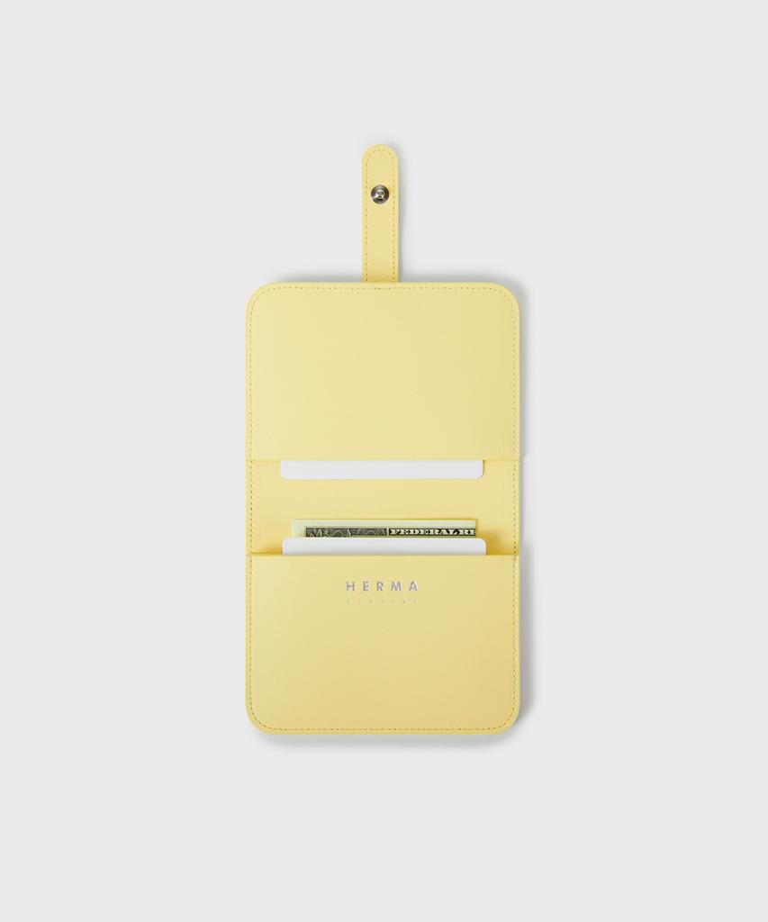 Herma Mia Card Wallet Lemon