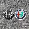 4Pcs Car Emblem Wheel Hub Center Cap Sticker Rim Badge Cover For Alfa Romeo GT 147 159 166 156 Giulietta Mito 8C Stelvio VolanteNO0