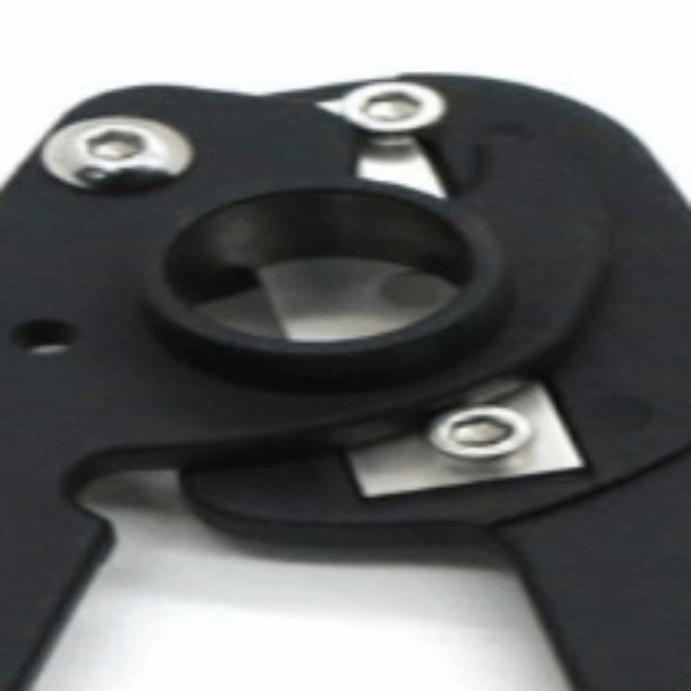 Ergonomic Billiards Cue Tip Cutter Precision Cutting Billiards Tip Trimmer Cue Tip Repair чёрный