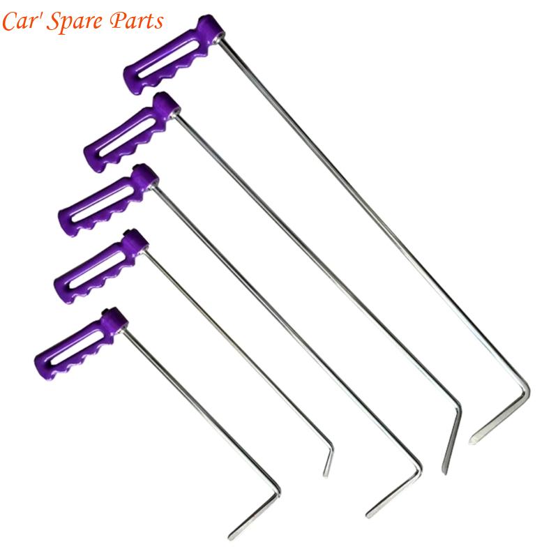 

Y4UA 5pc Professional Dent Repair Rod Hook Removal Tool Door Dent Repair Tool Anti Slip Handle Car Dent Repair Hook China Mainland
