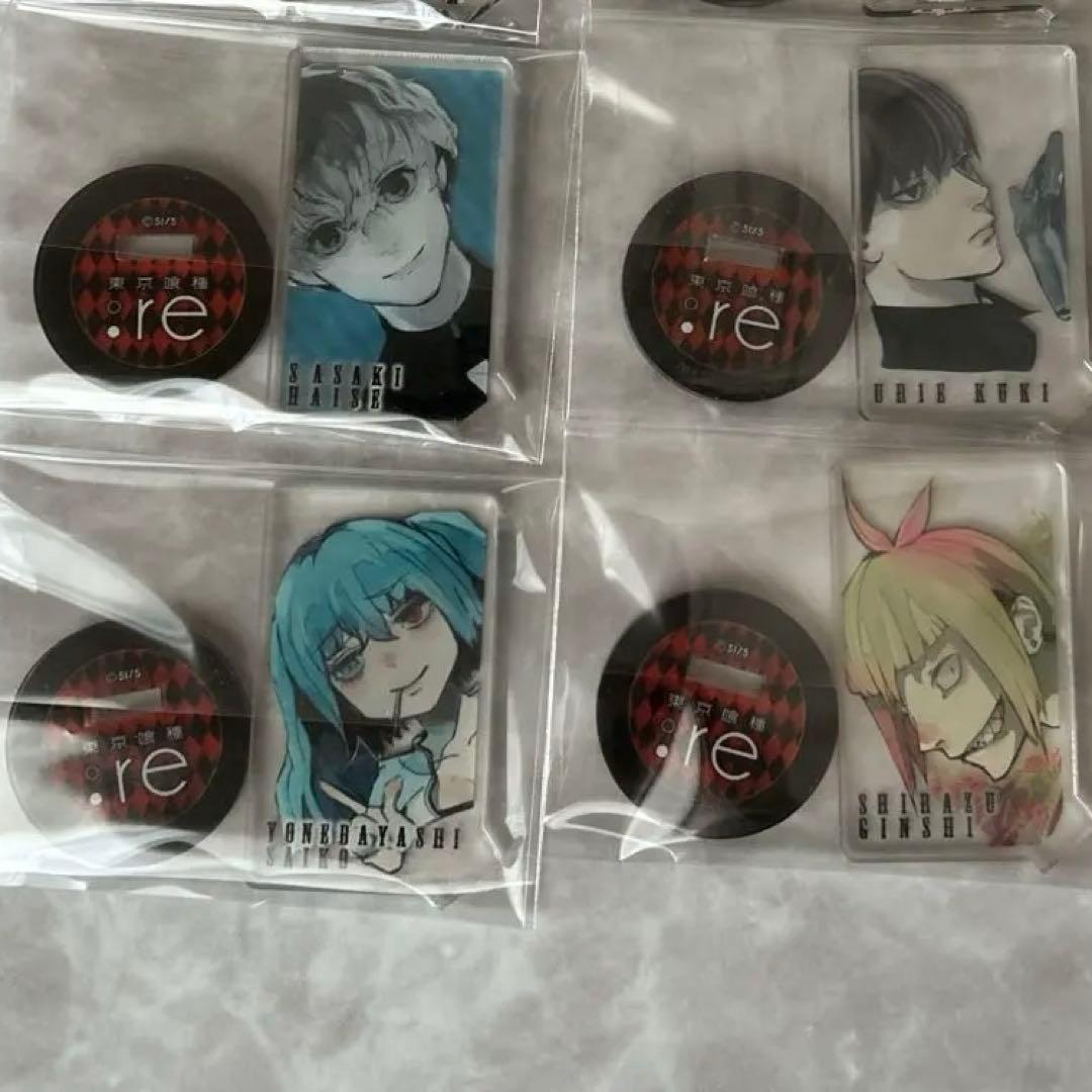 Used Tokyo Ghoul:re acrylic character collection 4-piece set