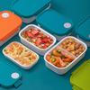 Camellia Double-Layer Divided Fresh-Keeping Lunch Box