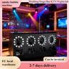 Smoke Bubble Machine Double Holes DMX 512 Remote Control Wedding Stage Bubbles Effect for DJ Disco Bars Parties Show