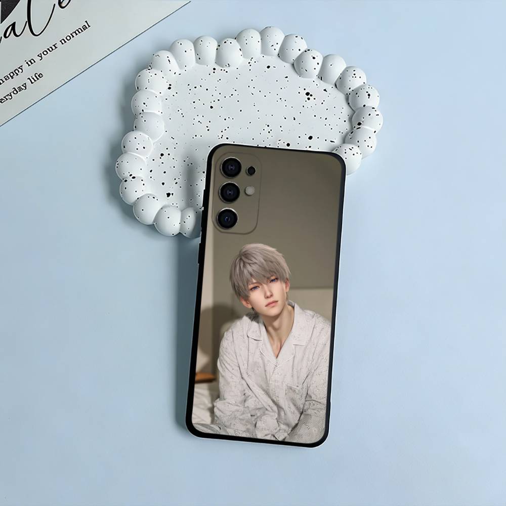 Love- and- Deepspace&Xavier Soft Silicone Case for Samsung S25, S24, S21, S22, S23, S30, Ultra, S20, Plus, FE, Lite-Black